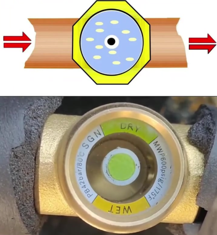 冷庫(kù)制冷系統(tǒng)視液鏡氣泡排查